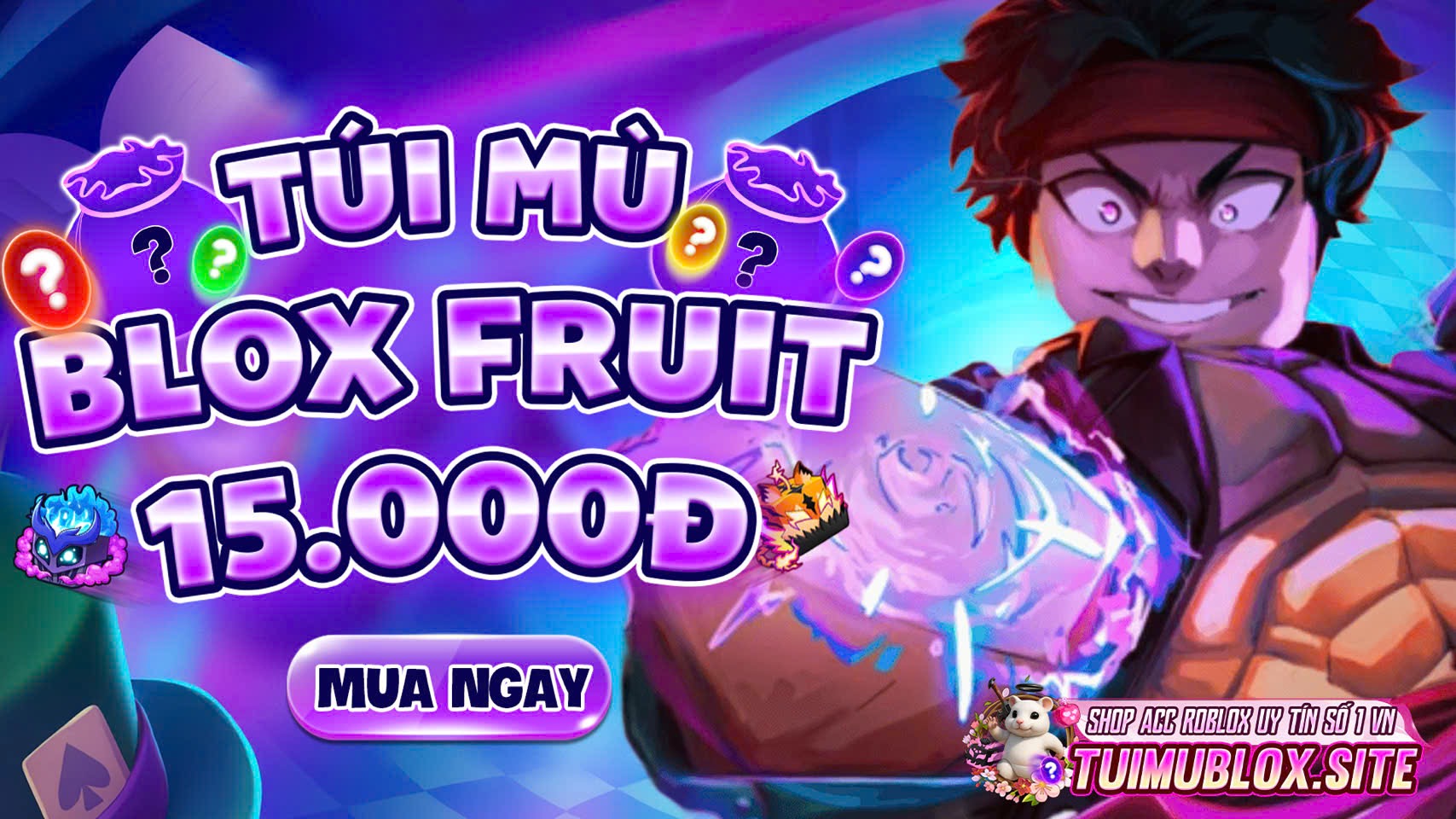 Túi Mù Blox Fruit 15k